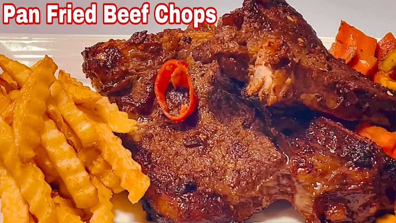 Beef Chops Recipe | Beef chops | Beef Chops Grill Recipe | Mutton Chops ...