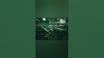 Tilawat status/سورة طه