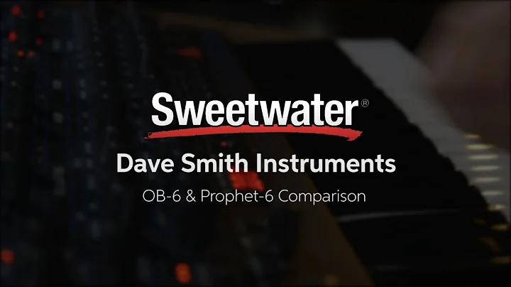 OB-6 and Prophet-6 Synthesizer Comparison — Daniel Fisher