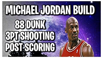 BEST MICHAEL JORDAN BUILD NBA 2K23 CURRENT GEN (JORDAN DUNK PACKAGE, 3PT SHOOTING & POST SCORING)