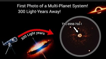 First Picture of Another Solar System Taken from Earth - (Fully explained)