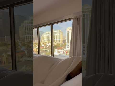 Morning ☀️from our lovely #LasVegas room at 🦩Flamingo #Hotel #casino #Vegas #travel #vegashotels