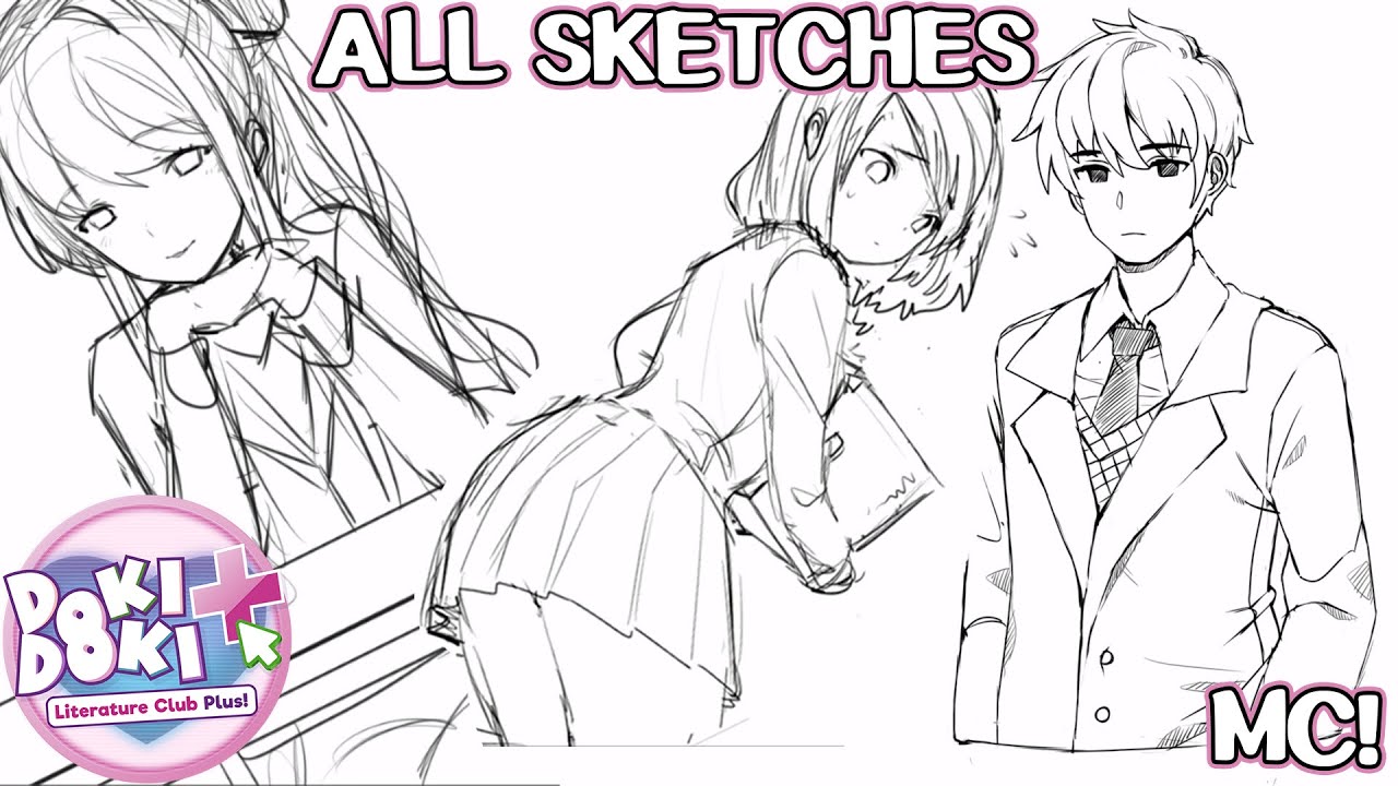 SECRETS of DDLC Plus: All Sketches and Promos 