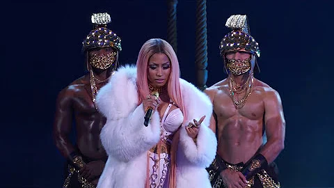 Nicki Minaj - Realize + No Frauds + Swish Swish (feat. 2 Chainz) Live at NBA Awards 2017