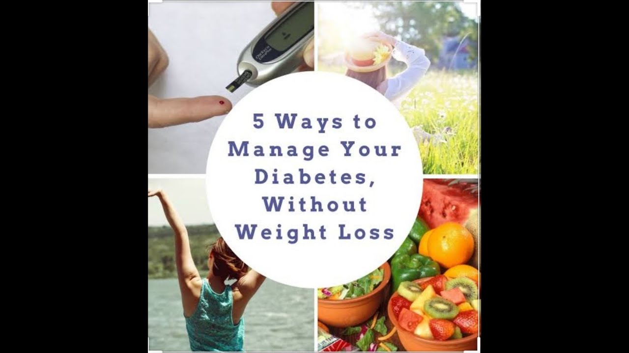 5 ways to manage diabetes - YouTube