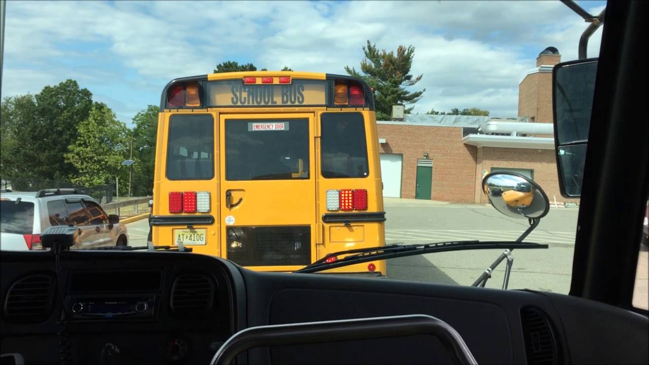 2011 Thomas C2 Bus #27 - Startup and Drive from Home HS PM Run (9/29/16)