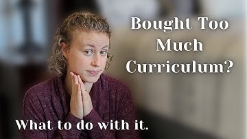 Unused Homeschool Curriculum...Keep it, Sell it, or Save it?
