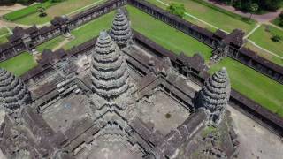 Angkor Wat From The Sky