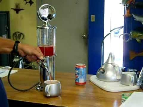 Creative Bar Drinking Alcohol Liquor Dispenser Filler Up Gas Pump