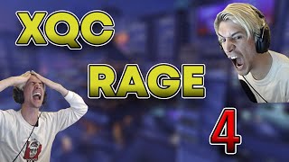 XQC ULTIMATE RAGE AND SLAMMING COMPILATION | ROUND 4