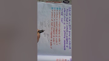 IIT JAM 2021 MATH Q.NO. 36(MSQ) p-Sylow Subgroups and a Normal Subgroup