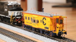 Tangent HO Scale Chessie Caboose Unboxing