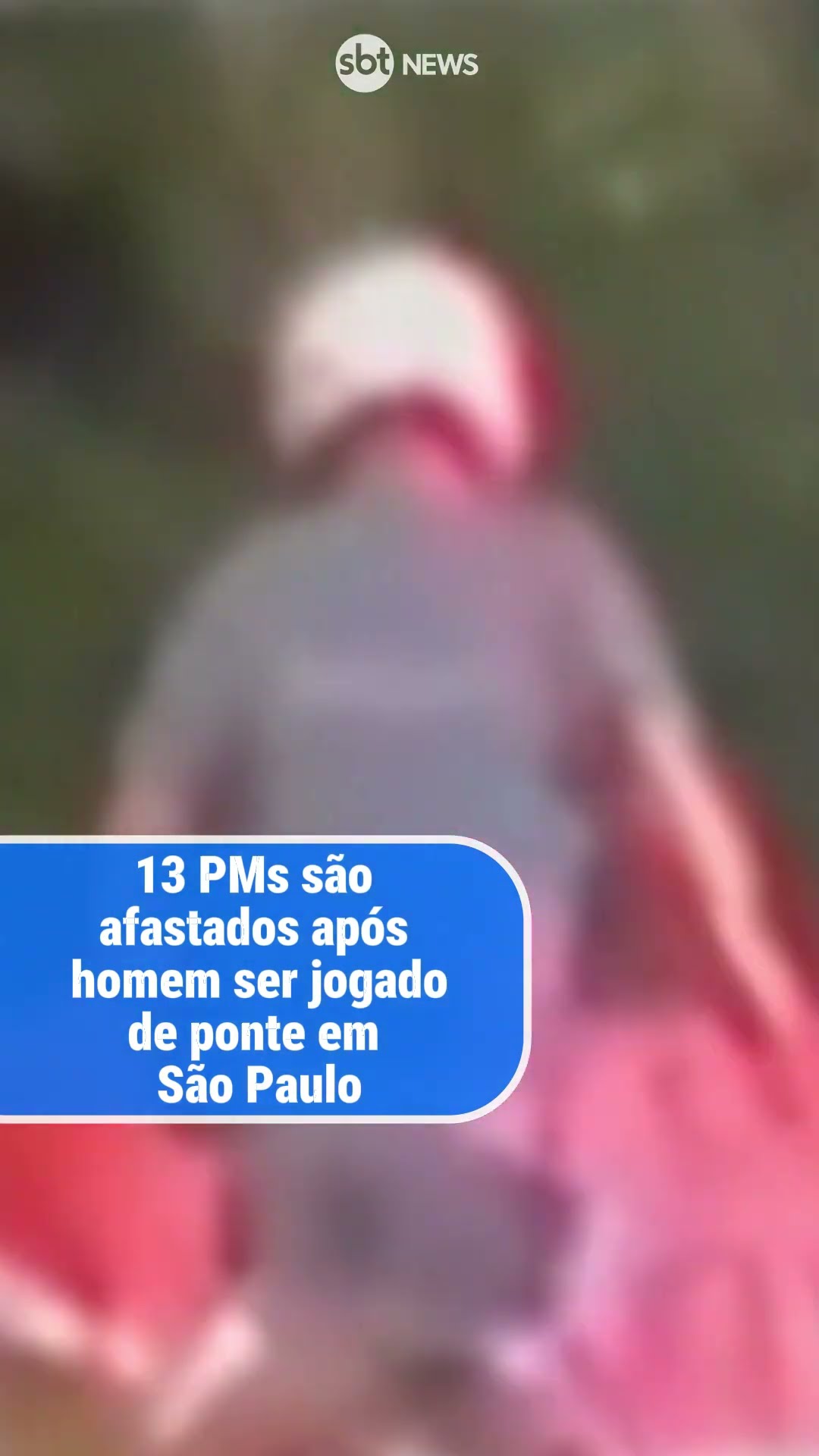 PM joga homem de cima de ponte em São Paulo após abordagem