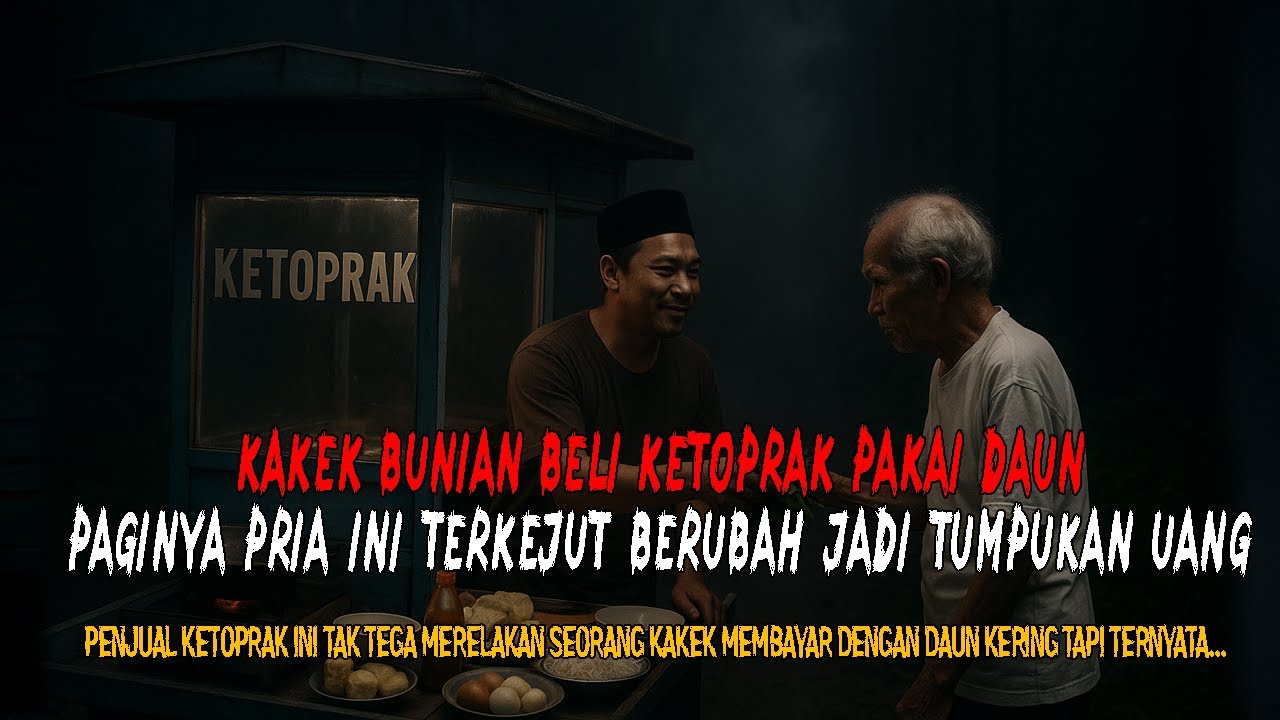 KAKEK BUNIAN BELI KETOPRAK PAKAI DAUN PAGINYA PRIA INI TERKEJUT BERUBAH JADI TUMPUKAN UANG