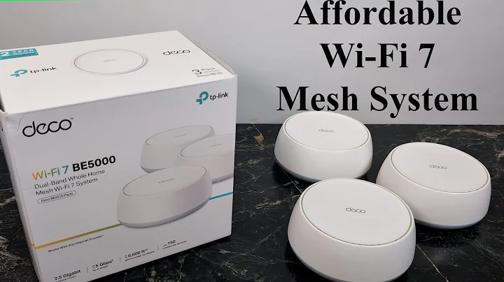 TP-Link Deco BE25 Be5000 Mesh Wi-Fi 7 System