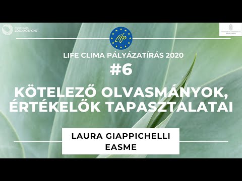 6. Kötelező olvasmányok és az értékelők tapasztalatai -  Laura Giappichelli, EASME