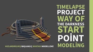 Autodesk 3Ds Max 2018 | TımeLapse Start Point Modeling | Project Way Of The Darkness