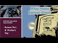The Greatest Comic of All Time? Batman: The Long Halloween—Part 8 Review. Watchmen Challenge