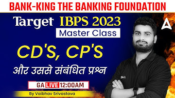 IBPS Exams 2023 | Bank King Foundation | CD