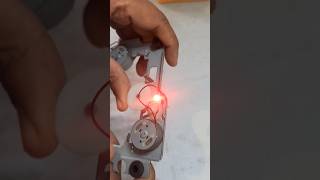 LED light glow mini motor experiment