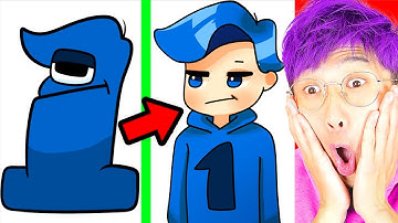 CRAZIEST ALPHABET LORE GLOW UP TRANSFORMATIONS! (LANKYBOX ANIMATION!)