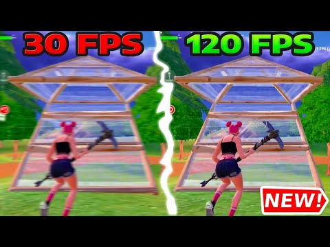 How To Get 120 FPS On Fortnite Mobile Season 4 CHAPTER 4 Android (NO ROOT + ALL DEVICE)