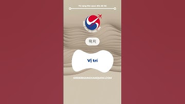 Order hàng Hàn Quốc - Học tiếng Hàn cùng orderhanghanquoc.com - Từ vựng liên quan đến đô thị 1