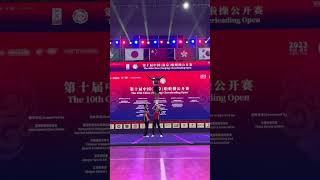 Partner stunt / Emil & Ekaterina / The 10th China (Nanjing) Cheerleading Open