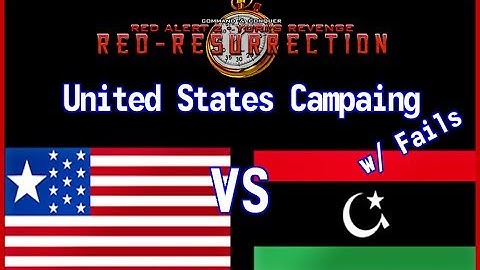 [Red Resurrection 2.2.12] United States Campaing - Hard Difficulty w/ Fails