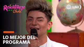 El Reventonazo de la Chola: Bryan Arámbulo llegó a la Escuela de la Chola y se emocionó con homenaje