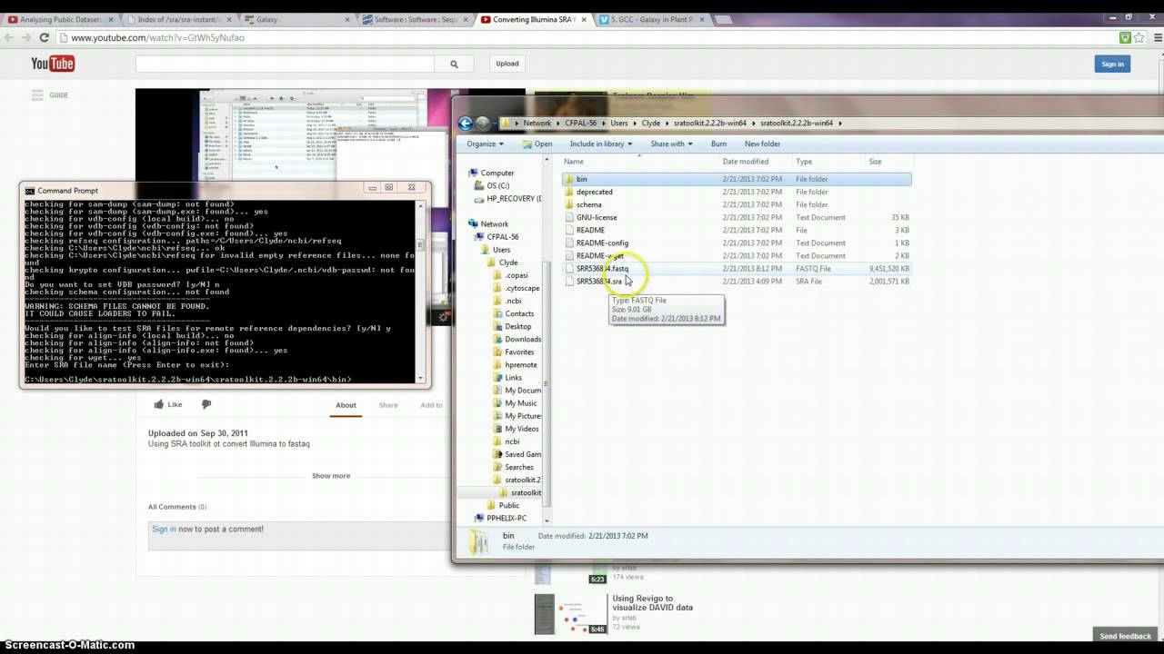 fastq dump fastq dump