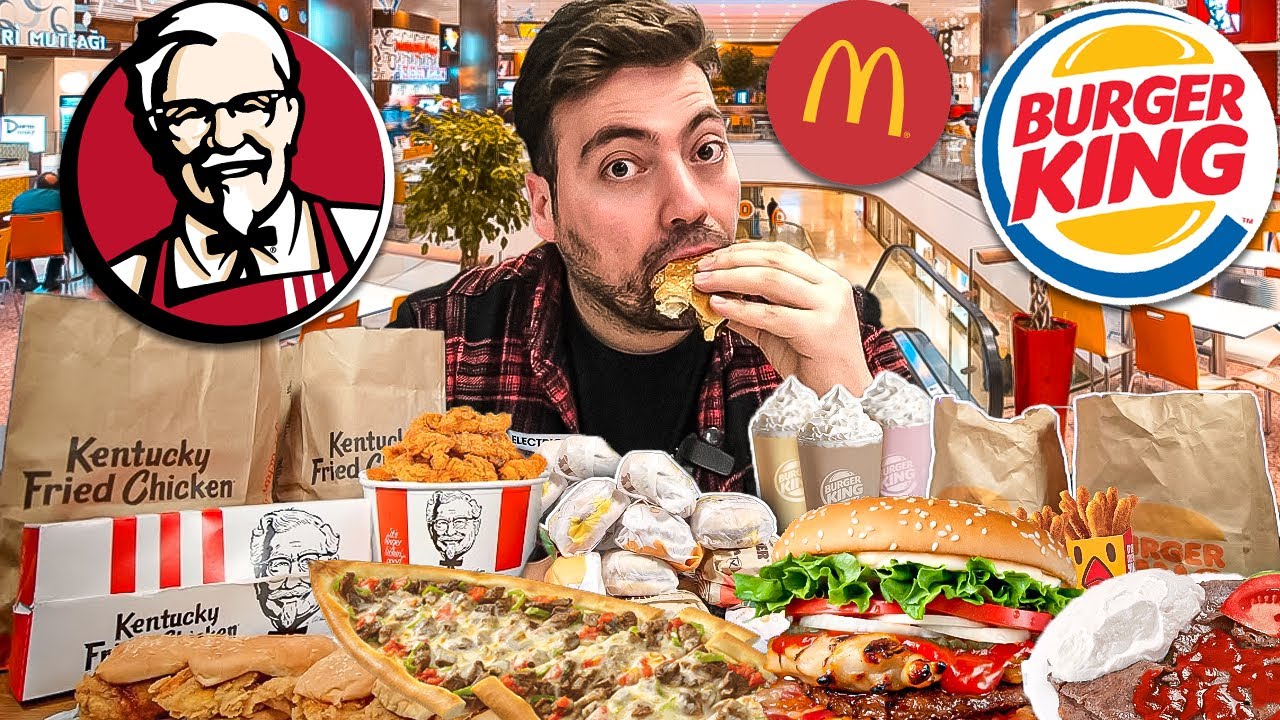 NE KADAR ZAMLANDI ? AVM' DE HER ŞEYİ YEDİM !