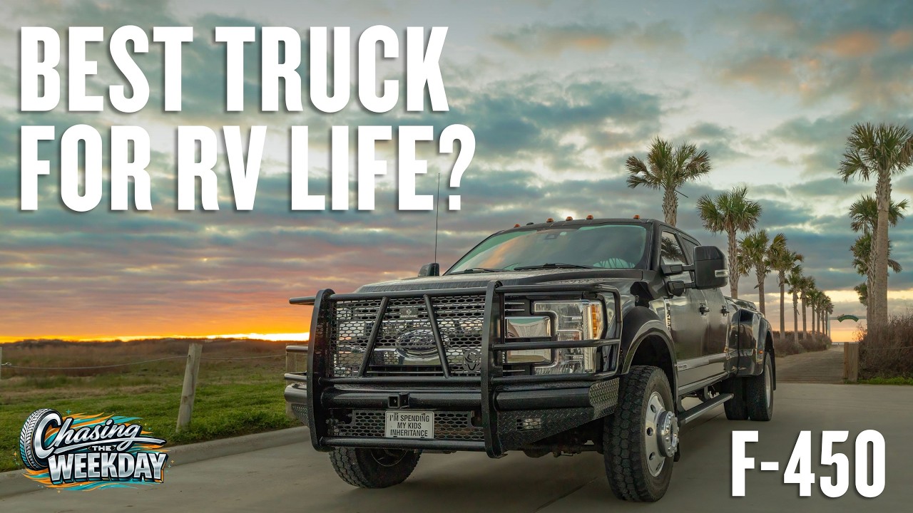 The ULTIMATE Truck for RV Towing! Ford F450 Lariat