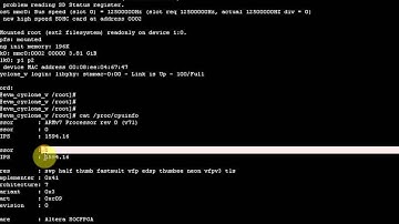 Altera Cyclone V SOC boot