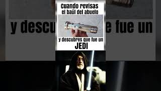 Cuando descubres que tu abuelo era un Jedi