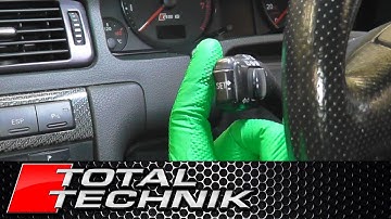 How to Remove Indicator (and Cruise Control) Stalk - Audi A6 S6 RS6 - C5 - 1998-2005 - TOTAL TECHNIK