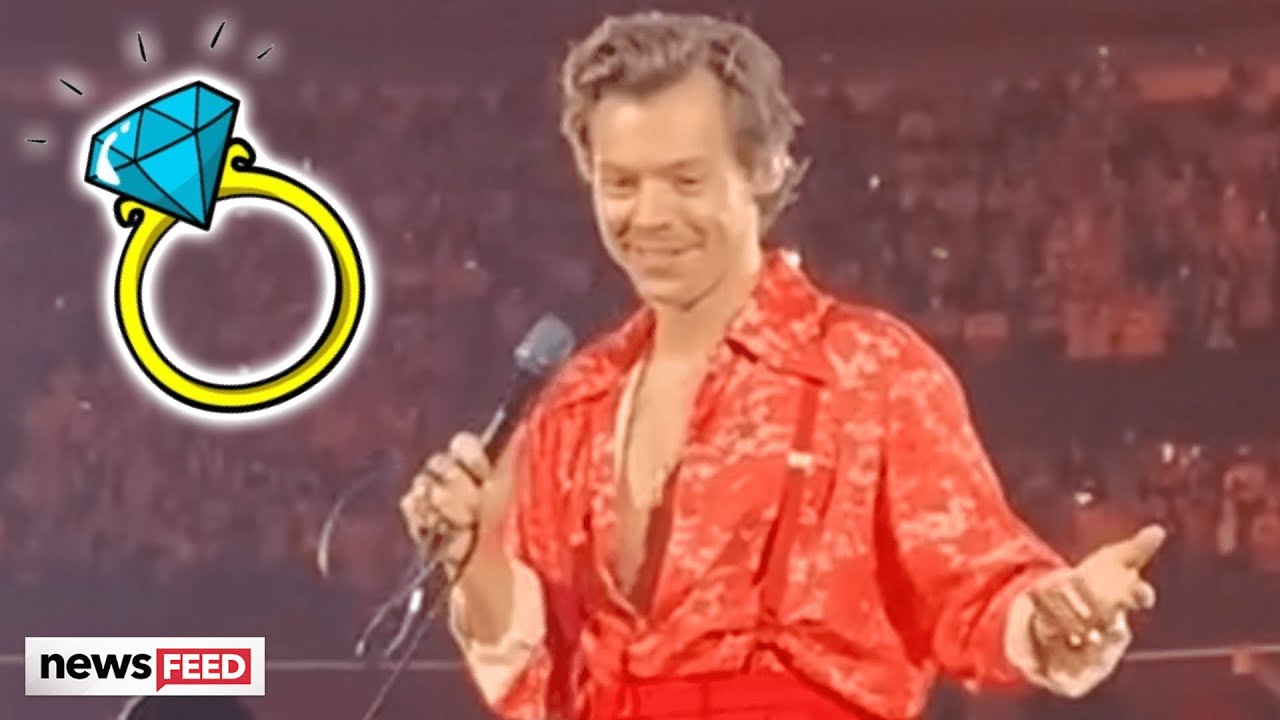 WATCH Harry Styles Help A Fan Propose During His Show!