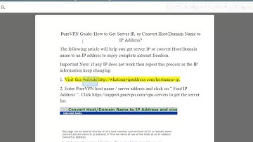 PureVPN Guide: How to Get VPN Server IP, or Convert Host/Domain Name into IP Address?