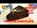 Tarta de chocolate facil/Todo en un bowl/Como hacer una rica tarta/pastel/bizcocho de chocolate