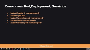 Desplegando aplicacion con comandos kubectl #11CURSO DE KUBERNETES EN ESPAÑOL