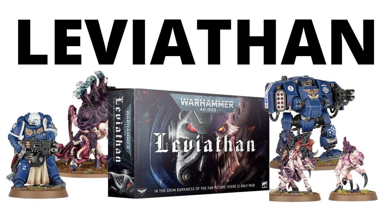 LEVIATHAN - the Warhammer 40K 10th LAUNCH BOX REVEAL - New Space Marines  and Tyranids 