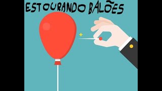 Estourando balões