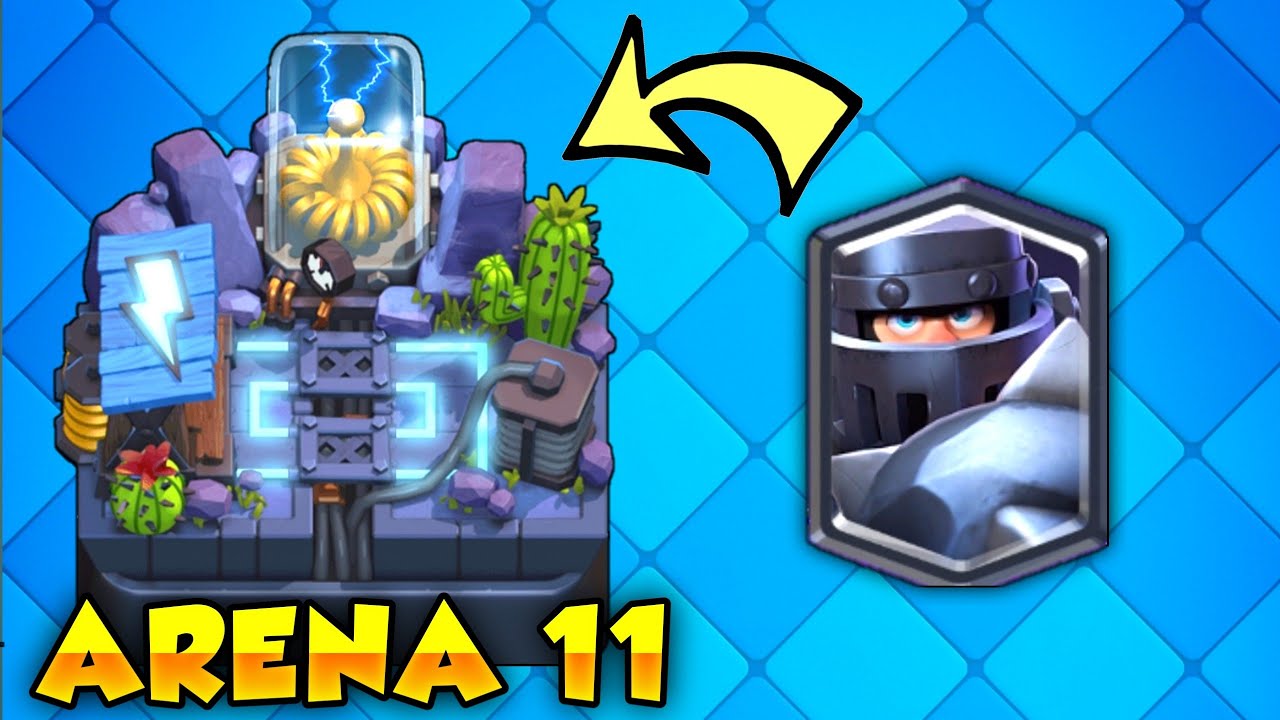 BEST Aena 11 Mega Knight Deck 2022, BEST Clash Royale Arena 11 Deck 2022