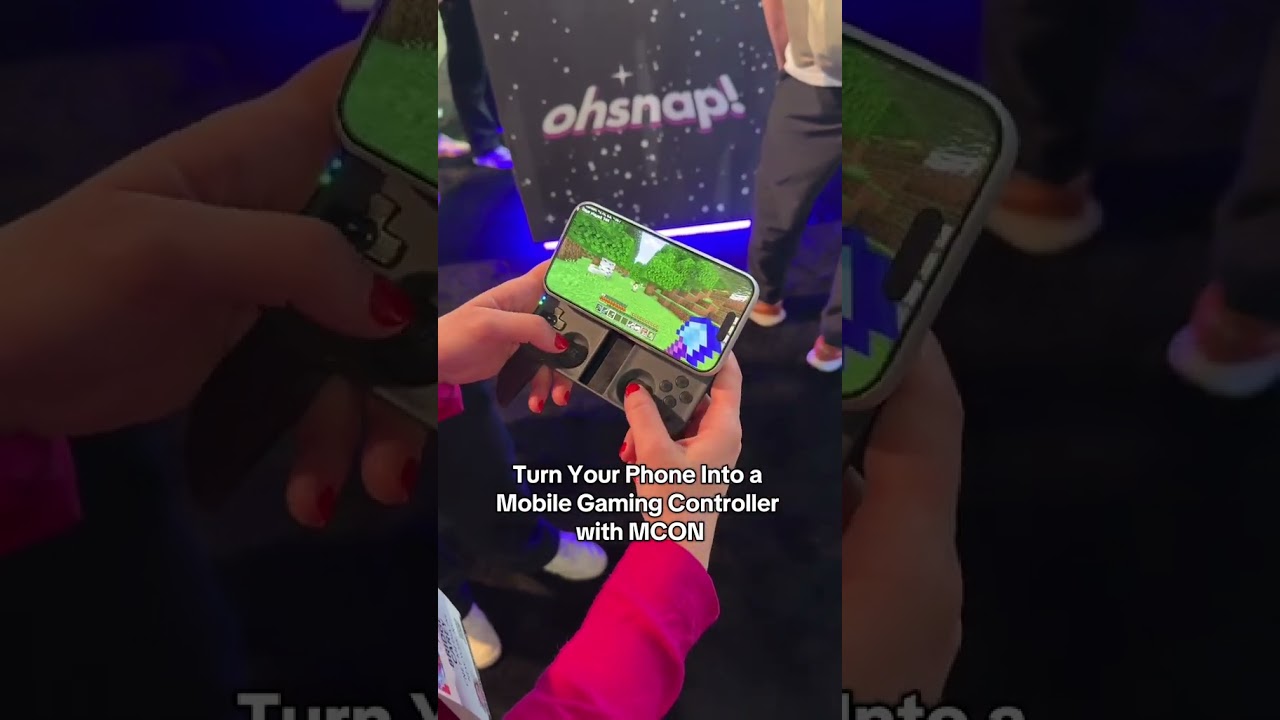 Turn Your Phone Into A Mobile Gaming Controller with MCON