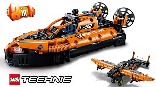 RESCUERS ⛑️ LEGO Technic  42120  Rescue Hovercraft  2in1 ⛑️ SPEED BUILD