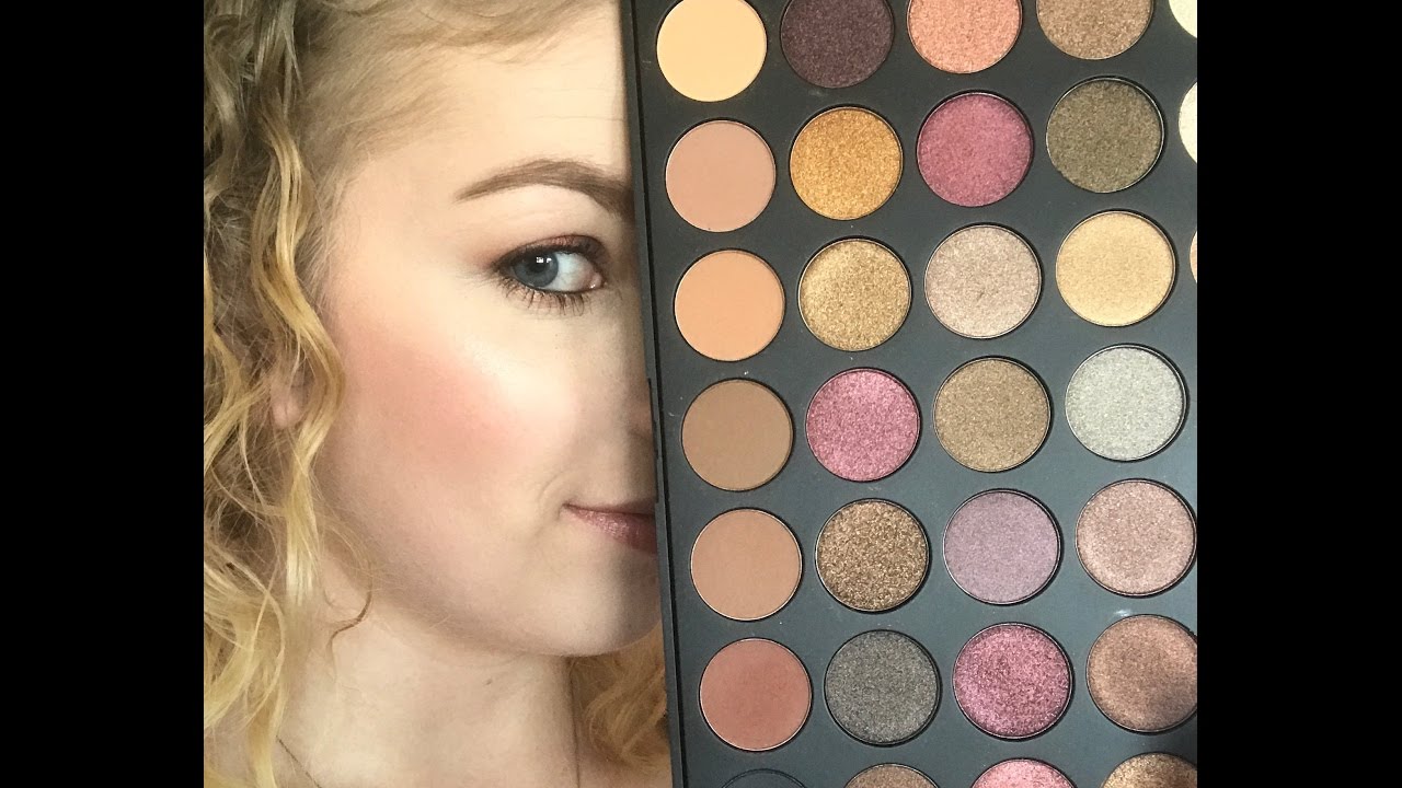 Morphe's 35F "Fall into Frost" Palette Tutorial YouTube