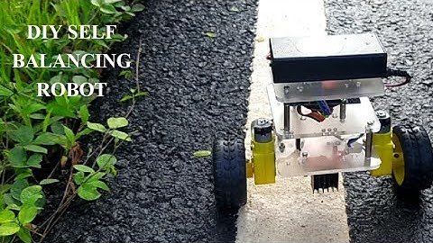 How to make self balancing  robot