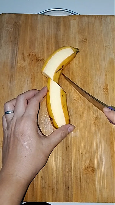 Carving banana sample 🍌 #shorts #carving #banana