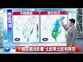 【志耕氣象報報】東北部迎風面飄雨 午後山區局部陣雨│中視新聞 20200829