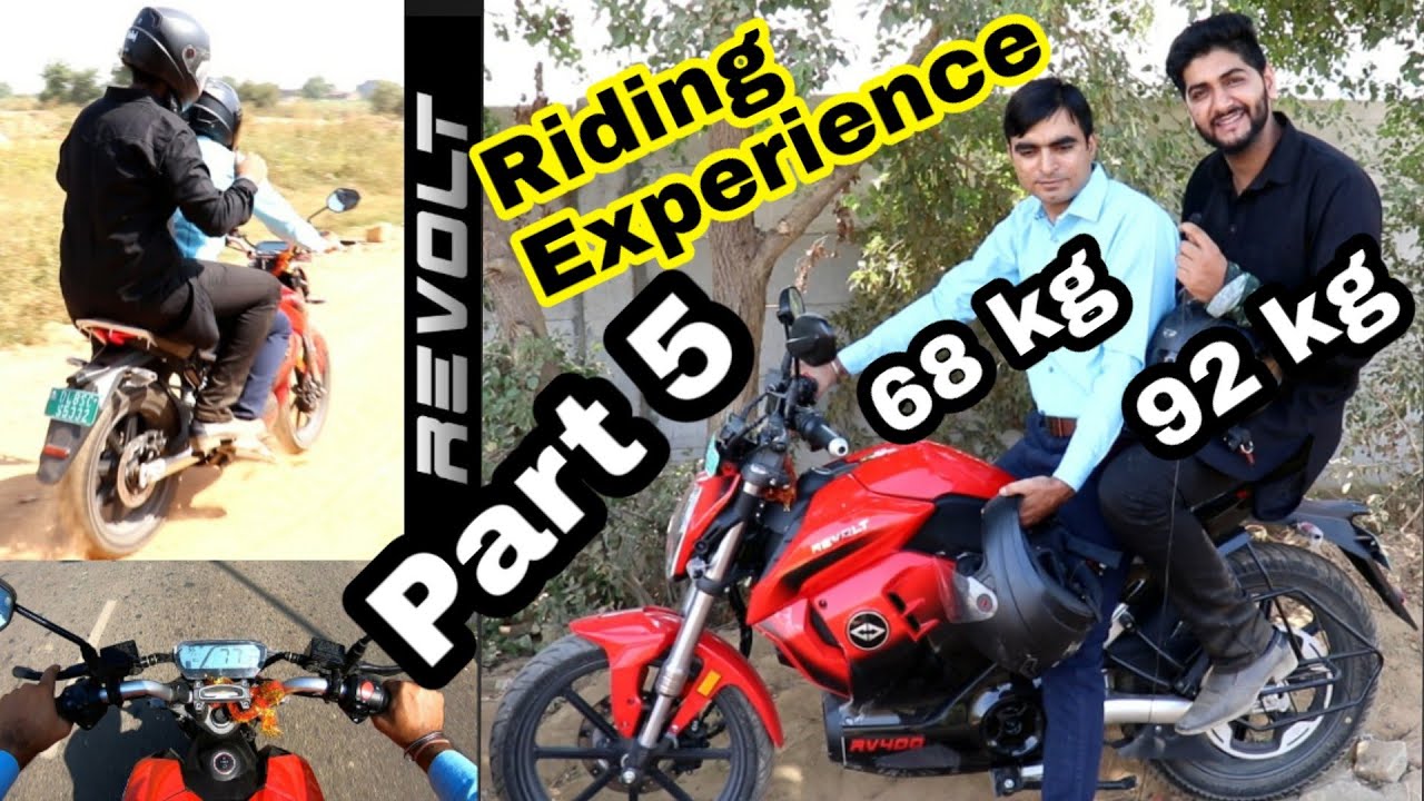 Riding experience of Revolt RV 400 with customer review | ENGINEER SINGH REVOLT PART 5 Riding experience of Revolt RV 400 with customer review | ENGINEER SINGH REVOLT PART 5